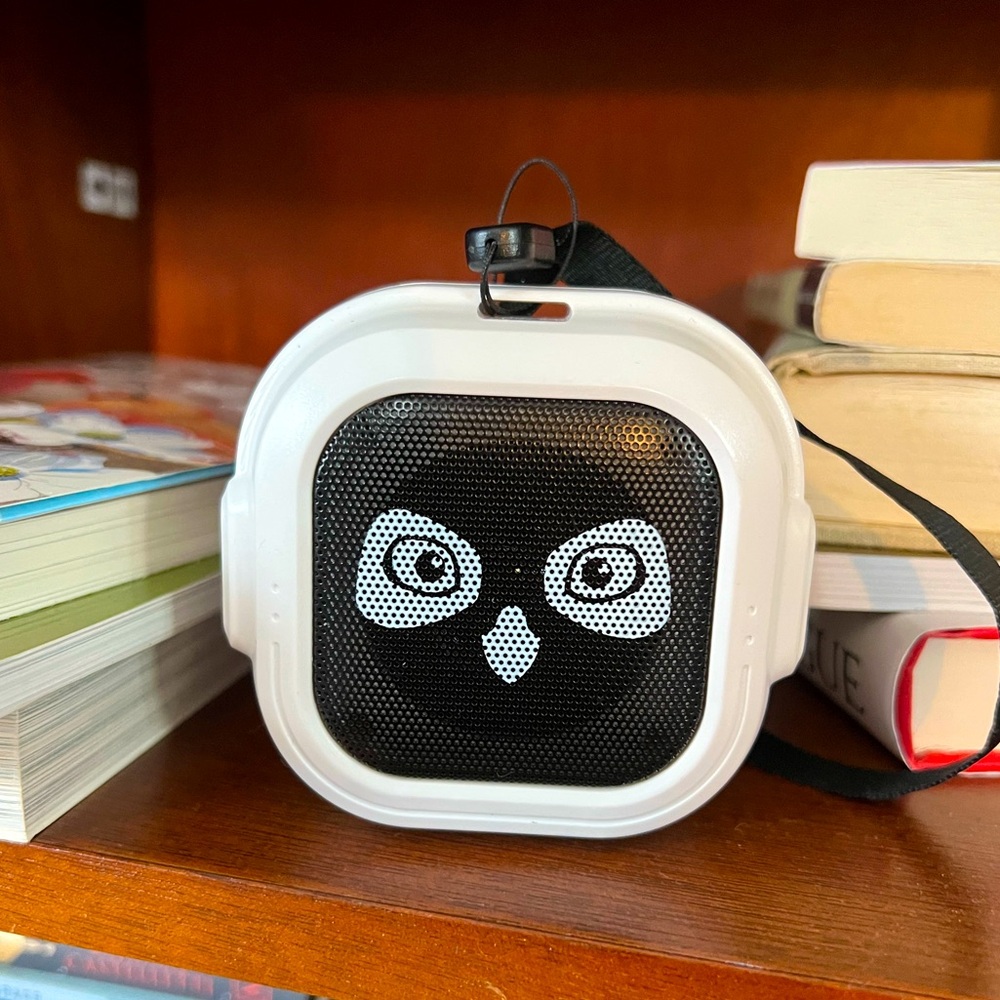 Owlcrate branded portable Bluetooth speaker